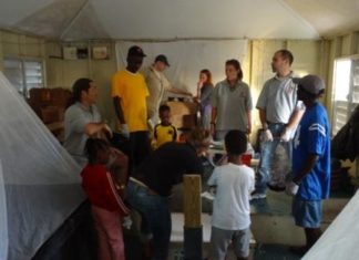 The mountain chickens have landed…safe and sound!