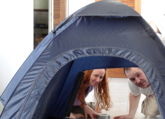 Preparations for the arrival of the frogs