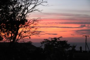 Sunset in Montserrat ©Nadine Wohl