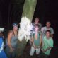 Coral Cay Conservation assisting the Mountain Chicken Project in tree frog swabbing on Montserrat ©Sarah-Louise Adams